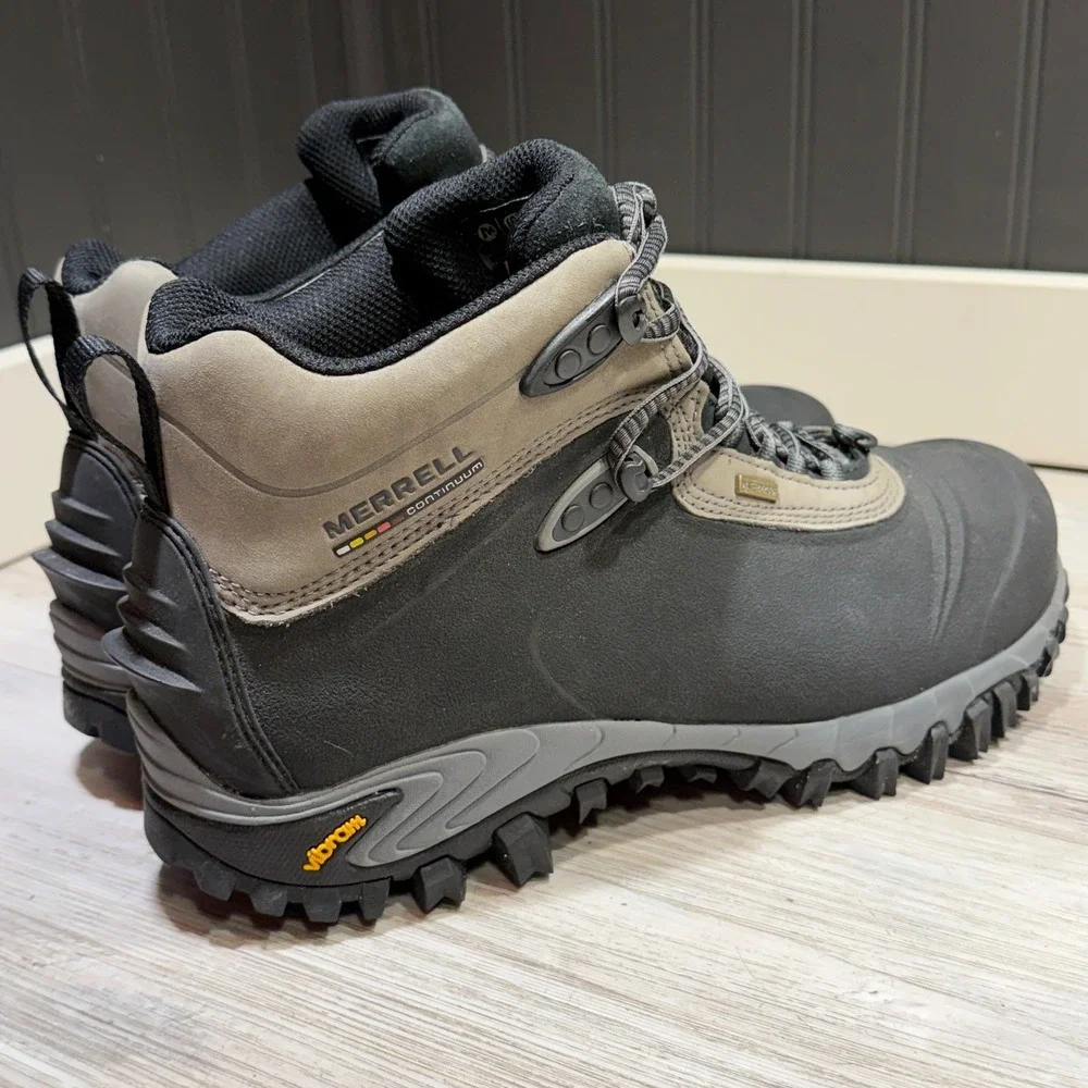 Merrill Thermo 6 Waterproof Boots Men's 10.5 #J82727 Vibram Nice Hiking Boots